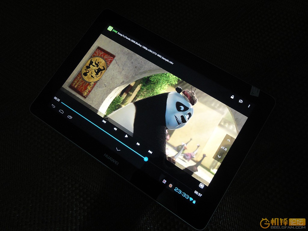 华为 MediaPad 10 FHD 全高清分辨率屏幕验身